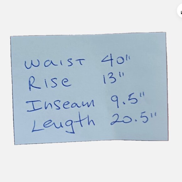 IZOD Sportflex Max Stretch Chino Shorts Mens Size 40 Flat Front Cedarwood Khaki - Picture 5 of 10